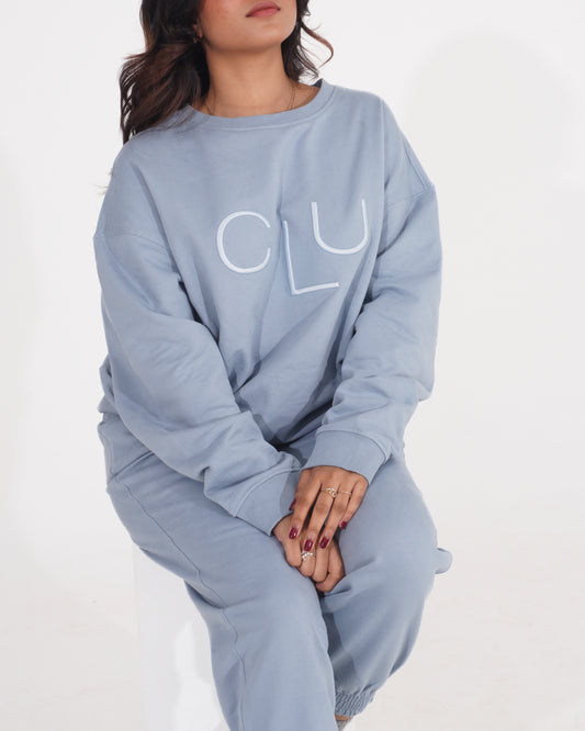 SWEAT SHIRT (BLUE)